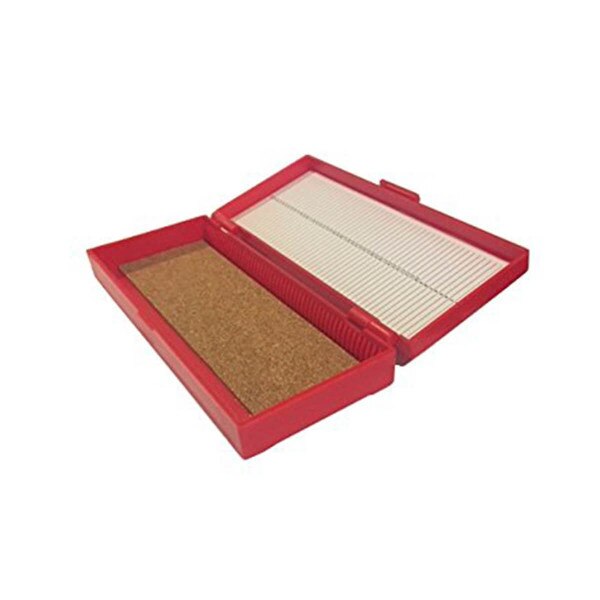 Slide Storage Box, red